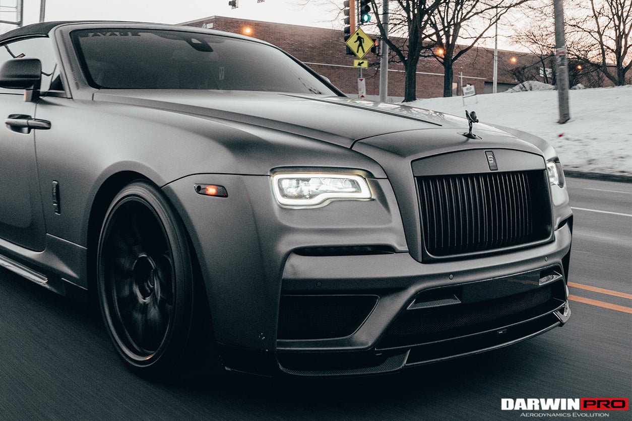 2016 - 2020 Rolls-Royce Wraith & Dawn - BKSS Portion Carbon Fiber Front Bumper